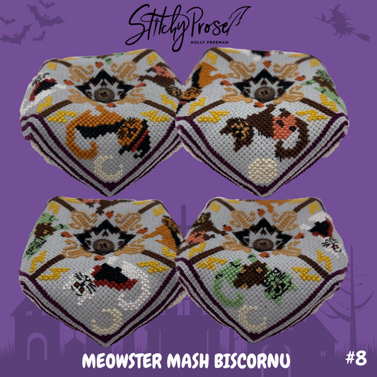 Meowster Mash Biscornu