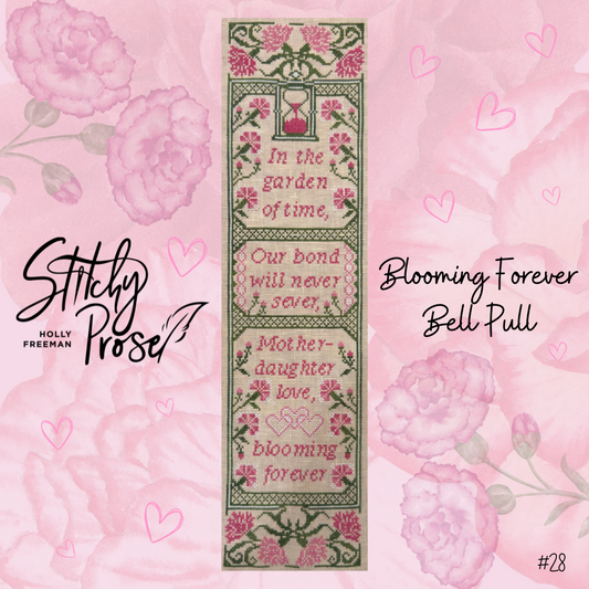 Blooming Forever Bell Pull